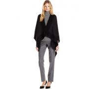 Calvin Klein Woven Ruana Cardigan Sweater 女士针织披肩