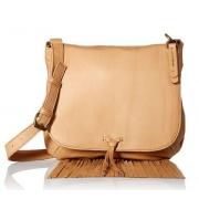 LUCKY BRAND Flap 女士真皮流苏斜挎包