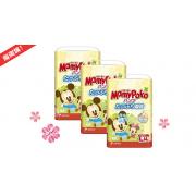 日本亚马逊:妈咪宝贝×迪士尼 L码纸尿裤44枚×3包 2681日元（约155元）