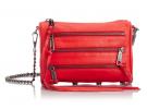 REBECCAMINKOFF Mini 5-Zip 女士单肩挎包