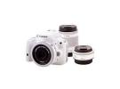 Canon 佳能 EOS Kiss X7（100D）白色版 18-55mm STM/40mm STM 双镜头套装
