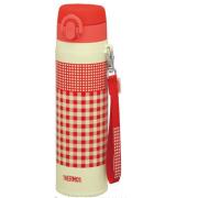 THERMOS 膳魔师 真空断热不锈钢保温杯 JNT-550 R-OR  粉红格子 550ml
