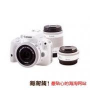 Canon 佳能 EOS Kiss X7（100D）白色版 18-55mm STM/40mm STM
