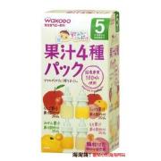 wakodo 和光堂 婴儿宝宝辅食 4种口味果汁粉