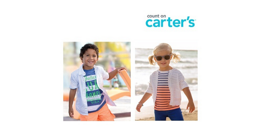 Carter’s官网 夏季促销 宝宝服装5折优惠 低至6.99刀！