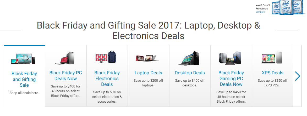 Dell黑五提前购：笔记本、台式电脑等折扣低至5折，最高减400美元