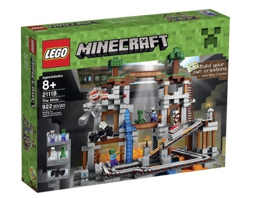 Walmart 官网：精选 LEGO Minecraft 乐高我的世界系列玩具 低至8折