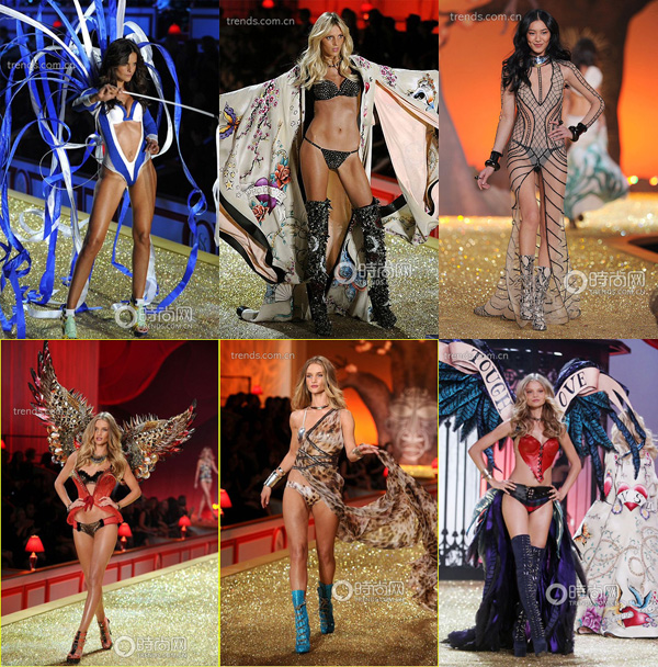 “维秘”年度大秀 无国界的全民时尚