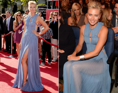 外媒评2012最大胆红毯着装女星