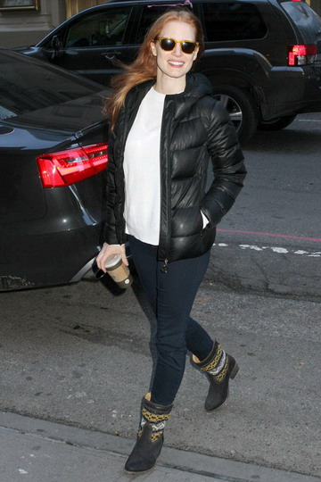 2013开年街拍 冬装十大心机搭配