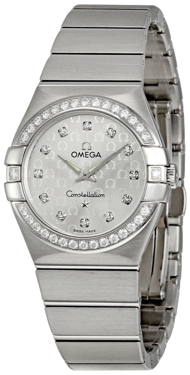 OMEGA 欧米茄 Constellation 星座系列 Diamond 123.15.27.60.52.001 女款时装腕表