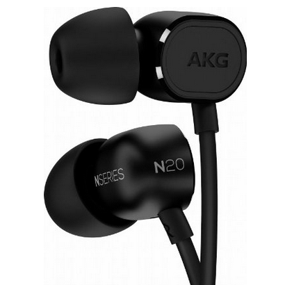  新低价：AKG 爱科技 N20 入耳式耳机 黑色