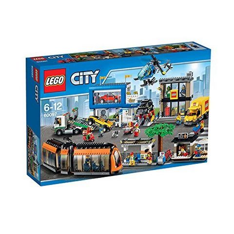  新低价：LEGO 乐高 CITY城市系列 60097 城市广场