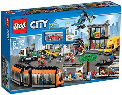  新低价：LEGO 乐高 CITY城市系列 60097 城市广场