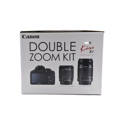  Canon 佳能 EOS Kiss X7（100D）双镜头单反套机（18-55/55-250mm）