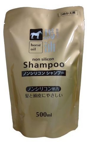  凑单品：KUMANOYUSHI 熊野油脂 马油洗发水 替换装 500ml
