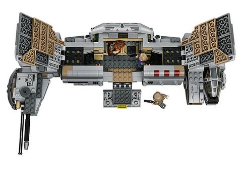  LEGO 乐高 Star Wars 星球大战系列 75140 抵抗军骑兵运输机