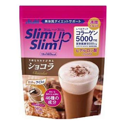  Asahi 朝日 slim up slim 代餐粉 巧克力味 360g