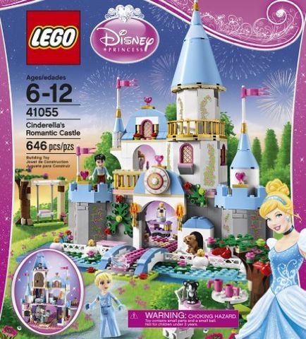  新低价：LEGO 乐高 Disney Princess系列 41055 灰姑娘的浪漫城堡