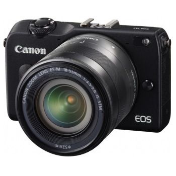  Canon 佳能 EOS M2 18-55mm f/3.5-5.6 + 22mm f/2.0 双头套机