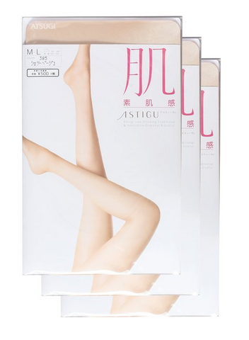  凑单品：ATSUGI 厚木 肌系列 自然素肌感 连裤丝袜（3双装）
