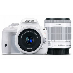  Canon 佳能 EOS Kiss X7（100D）双镜头单反套机（18-55/55-250mm）黑色