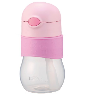  凑单品：THERMOS 膳魔师 NPA-340 儿童防漏吸管水杯 340ml 粉色