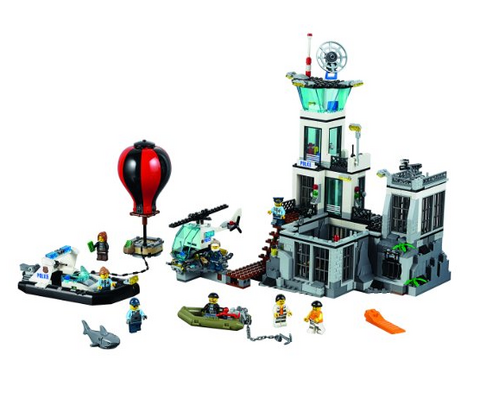  LEGO 乐高 城市系列 60130 监狱岛