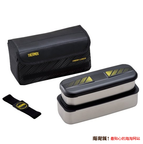 凑单品:THERMOS 膳魔师 DSD-1101WBK 不锈钢保温保冷饭盒