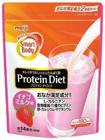  凑单品：meiji 明治 SMART BODY  明治营养代餐蛋白粉 草莓/香蕉味 14餐