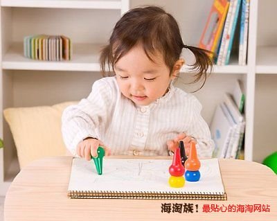 BABY COLOR 无毒安全 积木蜡笔