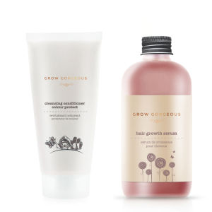 Grow Gorgeous Hair Growth Serum (60ml) and Colour Protect Cleansing Conditioner (190ml)
