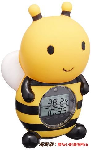 凑单品:PapaGino 小蜜蜂电子水温计
