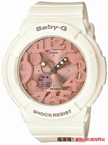 Casio 卡西欧 Baby-G BGA1317B2JF 粉色运动手表