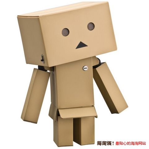 凑单品:KAIYODO 海洋堂 阿楞 纸箱人玩具公仔 13cm 日亚限定版 