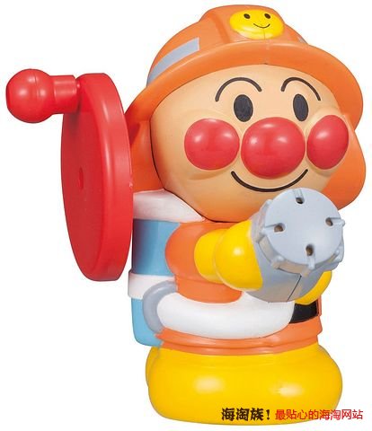 凑单品:SEGA 世嘉 Pinocchio 面包超人消防员水枪洗澡玩具 