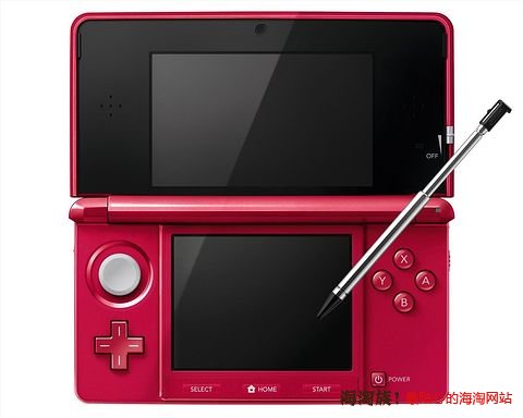 限prime会员:Nintendo 任天堂 3DS  LL 掌上游戏机 红色 日版 