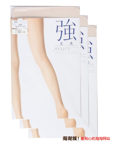 Prime会员专享:ATSUGI 厚木 强系列 连裤丝袜 3双装