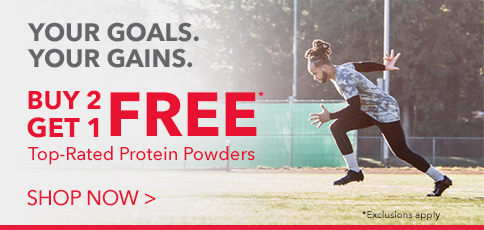 GNC: B2G1 FREE Top-Rated Protein Powders - B1