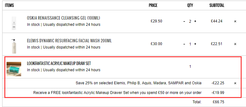 【值得入手的英国品牌好物集合】Lookfantastic：Elemis、Aquis、Oskia、Philip B 等 