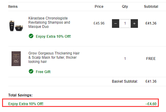 Lookfantastic：Kerastase 卡诗 洗护产品 低至6.7折+额外9折！ - 海淘优惠海淘折扣|55海淘网